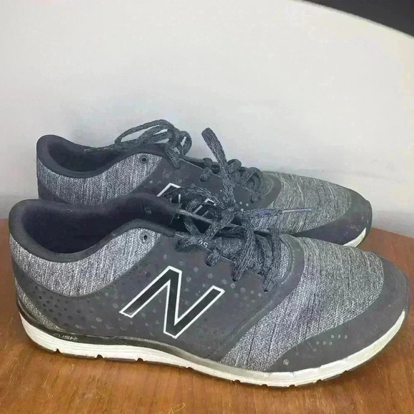New Balance women's 577 Cush Trainers Running Grey & Black WX577HB4 Size 9 - Picture 5 of 8